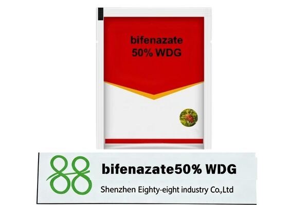 Granule de pesticide Bifenazate de haute qualité à 50% WDG, efficace contre les acariens à deux taches, les acariens de rouille et les acariens rouges européens sur les agrumes, les pommes, les concombres et les tomates