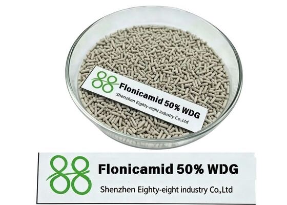 Flonicamid 50 % WDG Insecticide en granulés dispersables dans l'eau, pesticide systémique pour le contrôle des pucerons et des mouches blanches sur les légumes, les fruits, le coton, faible risque de résistance,