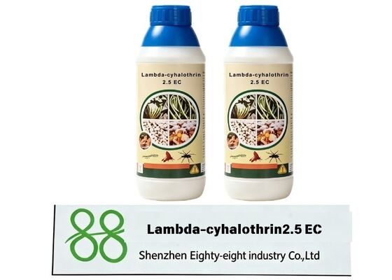 Lambda‑Cyhalothrin 2.5% EC Insecticide Concentré Émulsifiable, Tue-nuisibles Agricoles à Action Rapide et Durables, Vente en Gros en Vrac d'Usine et Service d'Emballage Personnalisé OEM Disponible