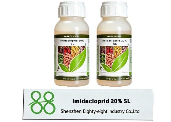 Imidaclopride 20% SL Insecticide systémique néonicotinoïde pour le contrôle des pucerons, aleurodes et cicadelles sur les cultures de plein champ, les légumes et les vergers