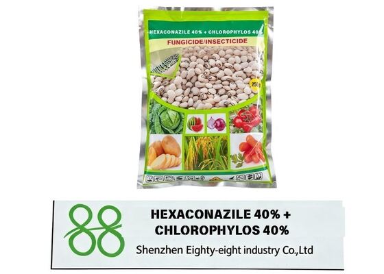 Hexaconazole 40% + Chlorpyrifos 40% WP CAS 79983 71 4 Hexaconazole 98%TC Fongicide Naturel pour Plantes