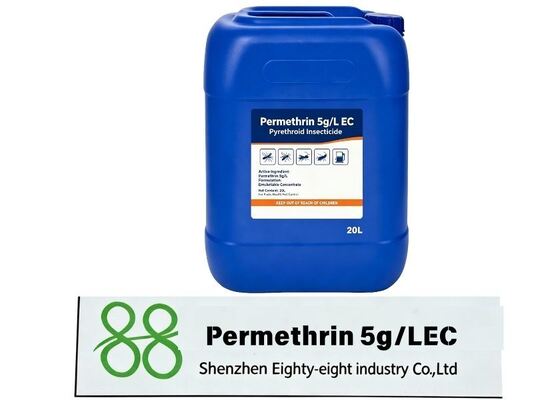 Perméthrine 5g/l CE Insecticide pyréthroïde Répulsif contre les insectes Pour lutte contre les moustiques et les fourmis