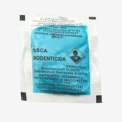 Bromadiolone 0,005% appât tueur de rats naturel rodenticide bloc rodenticide cire bloc tueur de rats médicaments sûrs pour lutter contre les ravageurs Rodenticide bloc - alimentation unique tueur de rats poison pour la maison, le jardin et l'entrepôt