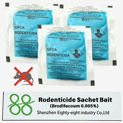 Bromadiolone 0,005% appât tueur de rats naturel rodenticide bloc rodenticide cire bloc tueur de rats médicaments sûrs pour lutter contre les ravageurs Rodenticide bloc - alimentation unique tueur de rats poison pour la maison, le jardin et l'entrepôt