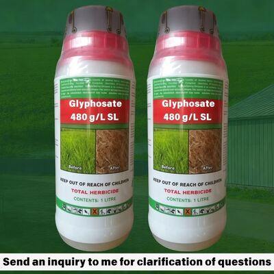 Gamme complète Glyphosate 360g/L 410g/L 480g/L 510g/L 620g/L Liquide soluble, 74,7 % de granulés solubles dans l'eau, 95 % d'herbicide agricole concentré techniqueHerbicides de lutte contre les mauvaises herbes au glyphosate
