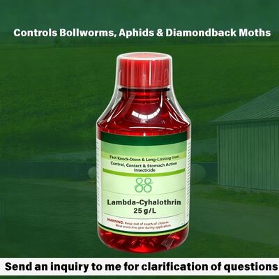 Pesticide Lambda-Cyhalothrin 2,5% EC, lutte antiparasitaire à large spectre, direct usine, haute qualité, prix bas, formule personnalisée et marque privée OEM lutte antiparasitaire lambda cyhalothrine