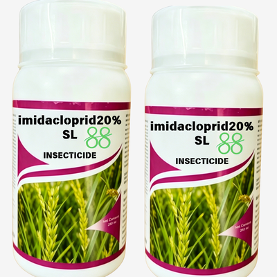 Top grade Imidacloprid 20% SL liquid formulation, widely used for field crops, vegetables and fruits to control sucking pests. Factory direct sales, custom packages and OEM service available