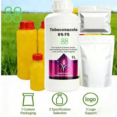 Agro-chimique soluble dans l' eau Fungicide Tebuconazole 0,6% Imidaclopride 5% Thiram 14,4% FS