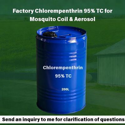Chlorepenthrine 95 % TC (CAS 54407-47-5) Concentré technique de pyréthrinoïde, matière première à haute pression de vapeur pour serpentins anti-moustiques, tapis, aérosols et insecticides ménagers