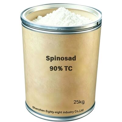 Spinosad 90% TC CAS 168316-95-8 Fermentation Biopesticide Matériau de base, Action au contact et dans l'estomac contre les thrips, les chenilles et les feuilles, Pour l'insecticide organique SC WDG CE Formule de la Chine