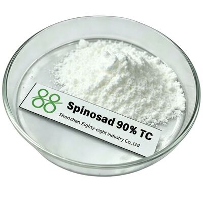 Spinosad 90% TC CAS 168316-95-8 Fermentation Biopesticide Matériau de base, Action au contact et dans l'estomac contre les thrips, les chenilles et les feuilles, Pour l'insecticide organique SC WDG CE Formule de la Chine