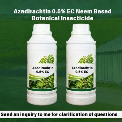 Azadirachtine 0,5% CE Biopesticide botanique, Insecticide biologique d'origine végétale pour le contrôle des tripes d'Aphids organiques et des chenilles, concentré émulsifiable à faible résidu