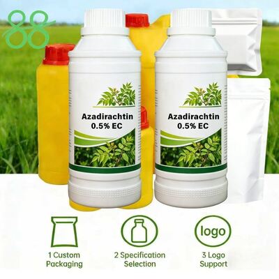 Azadirachtine 0,5% CE Biopesticide botanique, Insecticide biologique d'origine végétale pour le contrôle des tripes d'Aphids organiques et des chenilles, concentré émulsifiable à faible résidu