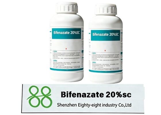 Bifenazate 20% SC Suspension concentrée Acaricide CAS 149879-97-0 Microcide agricole à large spectre pour le contrôle des acariens du thé des fruits et légumes