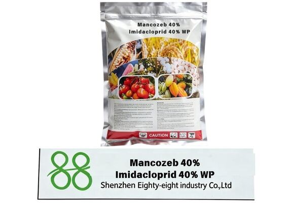 Mancozèbe 40% + imidaclopride 40% WP, poudre humidifiable d'imidaclopride, pesticide composé d'imidaclopride