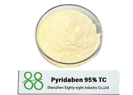 Pyridaben 95% TC Matière première Acaricide pour acariens Contrôle à large spectre des acariens Produit phytosanitaire technique tue les œufs, les larves et les adultes d'acariens, à large spectre pour le contrôle des acariens agricoles