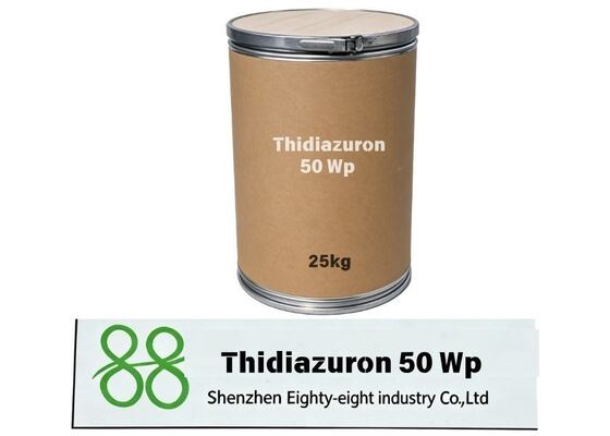 Thidiazuron à haute activité 50% WP régulateur des plantes en poudre humidifiable pour le dépouillement des feuilles de coton et l'amélioration du rendement