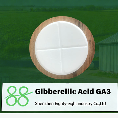 Acide gibbérellique de haute pureté (GA3) 90 % TC, 20 % de poudre soluble, 4 % de concentré émulsifiable, stimulant de croissance des plantes, prix fabricant, personnalisé et pris en charge par les OEM.