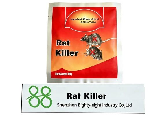 Mort-aux-rats, rodenticide professionnel pour le contrôle des rats et des souris, haute appétence, largement utilisé dans les fermes, les entrepôts et les maisons, approvisionnement en vrac pour usines.