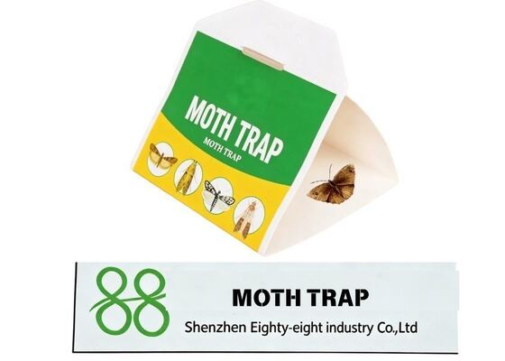 Piège à mites à phéromones d'intérieur, attrape-mites à colle collante, piège efficace pour attraper les mites des vêtements et les mites garde-manger à la maison